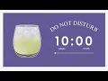 1 Hour Lavender Matcha Pomodoro Lofi Study Timer Cozy Aesthetic Study With Me