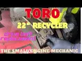Toro 22 Recycler Drive belt replacement