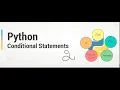 Conditional Execution In Python Part 2 Tamil Python Programming In Tamil Dharan Tech