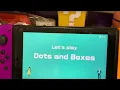 How to play Dots and Boxes