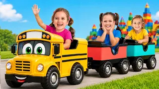 Wheels on the Bus Song & Nursery Rhymes for Kids