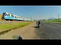 Download Lagu Balapan Motor VS KA Komuter Supor di Petak Tanggulangin - Porong