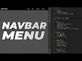 Coding Navigation Bar with HTML CSS ASMR Programming