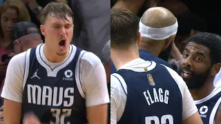 Cooper Flagg impresses Kyrie after taking over clutch and dagger vs Heat 🔥