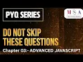 12th IT Chapter 03 Information Technology PYQ Solving Advanced JavaScript HSC Board