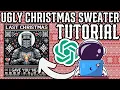 Create Ugly Christmas Sweaters With DALLE 3 INSTANTLY