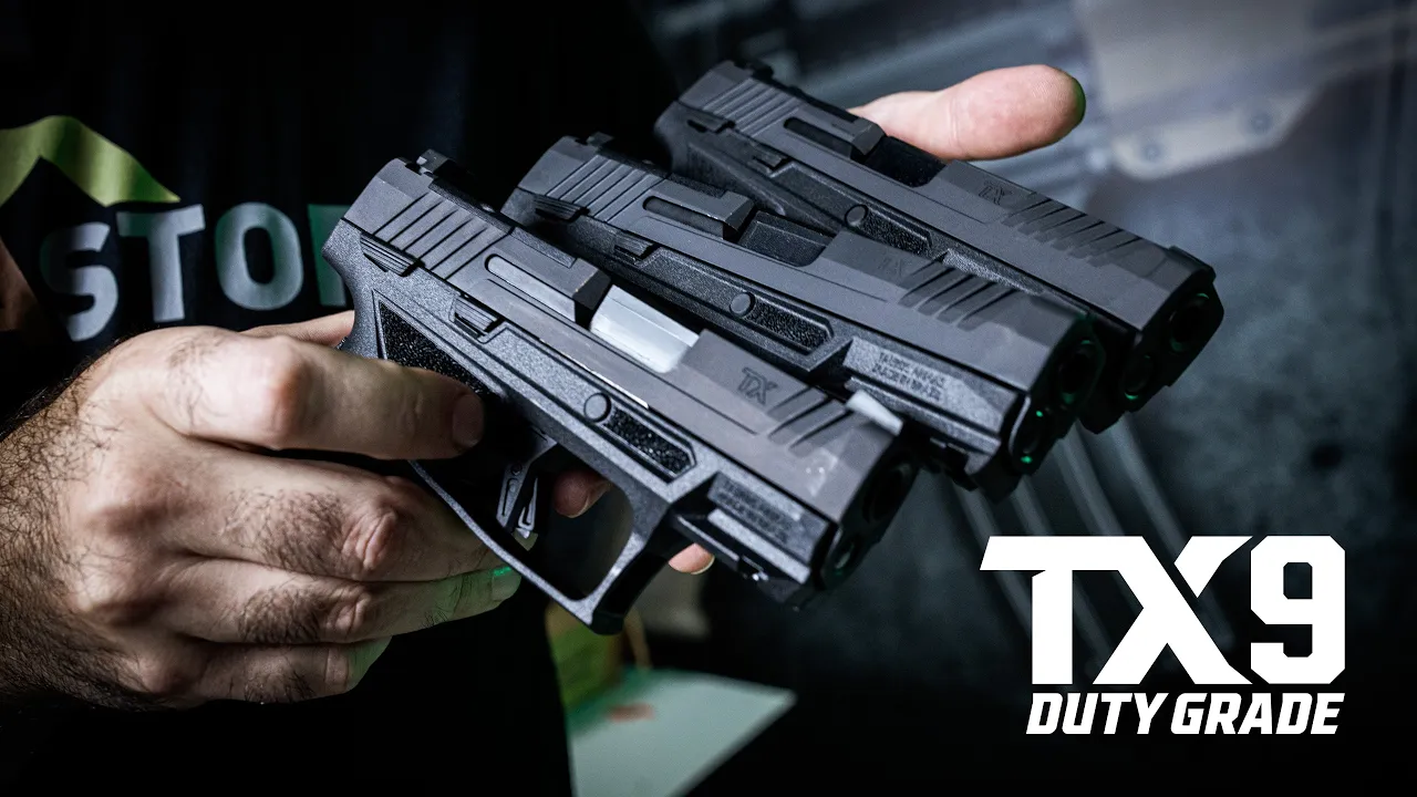 Thumbnail do vídeo: A Melhor Arma de 2026 | Taurus TX9