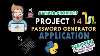 Beginners Python Programming Password Generator App Project Base Python Tutorials Project 14