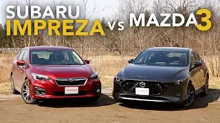2019 Subaru Impreza vs Mazda3 Which AWD Hatchback is Better