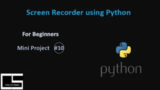 Screen Recorder Python CodingwithShameera1