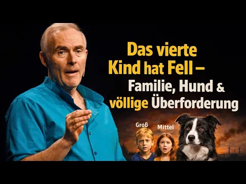 فيديو „Das vierte Kind hat Fell – Familie, Hund & völlige Überforderung“#johannkönigcomedy #deutschecomedy