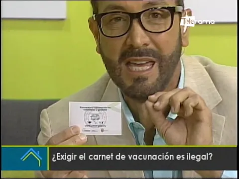 Exigir el carnet de vacunación es ilegal