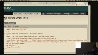 Userscripting in the Browser