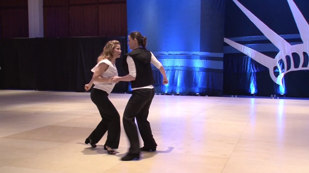 Liberty Swing 2017 Pro Am Spotlight Laurissa Stokes with Lemery Rollins