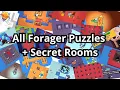 ALL Forager Puzzles Secret Rooms