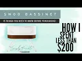 Lagu SNOO BASSINET | WHAT YOU NEED TO KNOW BEFORE BUYING | How to spend LESS than $200 on the SNOO