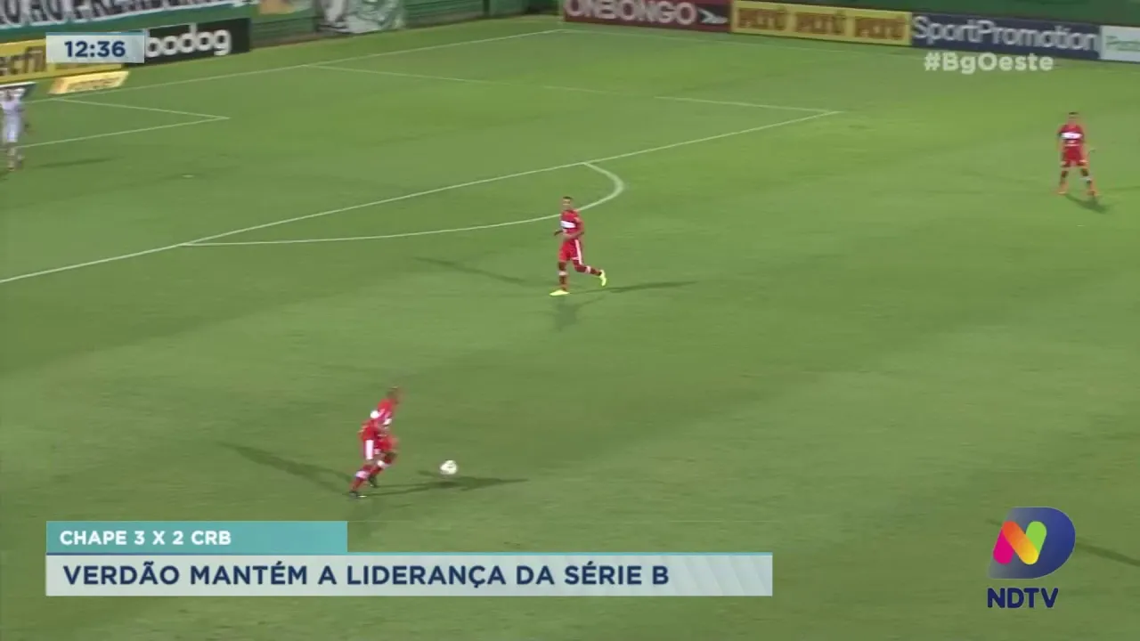 Esporte: Chape vence o CRB e mantém a liderança da Série B