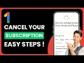 How to Cancel Google One Subscription