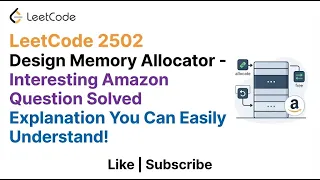 Leetcode 2502 Design Memory Allocator