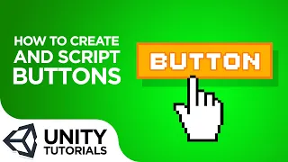 Buttons How to create and script a button Unity 2019 beginner tutorial
