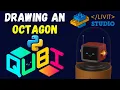 QUBI Python Drawing an Octagon