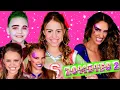 Disney ZOMBIES 2 Addison Zed and Werewolf Makeup and Costume Compilation