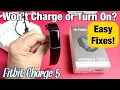 Fitbit Charge 5 Does Not Charge or Turn On Fixed