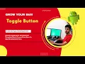 22 Toggle Button Android App Design Basics URDU HINDI