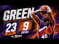AC Green 23 pts 9 rebs vs Spurs 9394 season