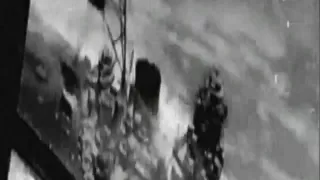 IJN Battleship YAMATO VS U S Navy Avenger - WW2 Gun Camera Footage Oct 24 1944