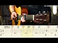 GARETH.T《玻璃》吉他彈唱 教學 吉他譜 完整版 全曲演奏 伴奏 動態歌詞 (acoustic) Guitar TAB