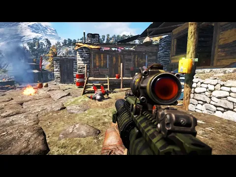 Download MP3 Far Cry 4 - John Wick Style - Aggressive Stealth Kills