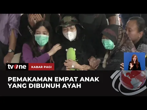 Jenazah 4 Anak Dibunuh Ayah di Jagakarsa Dimakamkan