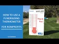 How to Use a Fundraising Thermometer - For Nonprofits