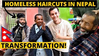 Download Giving Homeless People Haircuts in Nepal🇳🇵 MP3