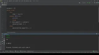 Grocery List - Problem Set 3 CS50 s Introduction to Programming with Python