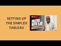 14 Setting Up the Simplex Tableau