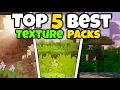 Top 5 BEST Texture Packs For Minecraft Bedrock Edition