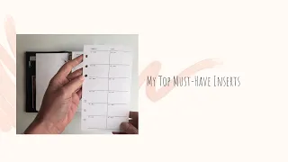 Top Must-Have Inserts elle - planns
