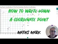 How To Write Down Coordinates Which Are In The First Quadrant Of A Coordinate Grid Positive Points