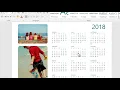 Create an Any Year calendar in Microsoft Word