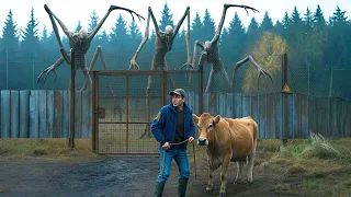 monstrous elves need to be fed otherwise they escape the protective barrier and capture humans