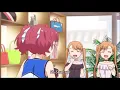 Anima Yell!-The Cat Twins and Hizume Being Dense- Yuri Anime Moment