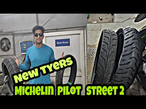 Download MP3 Change my hornet tyers Michelin pilot Street 2 front tyre 110/70-17 rear tyer 150/60-17