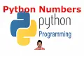 7 Python Programming Tutorial - Numbers Latest Series G C Reddy