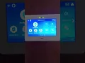 Chime voice volume adjustment on ADT Command AIO panel