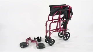 Medline Ultralight Transport Wheelchair
