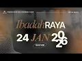 Lagu Ibadah Raya Onsite dan Online  PDO. KASIH - Sabtu, 24 JANUARI 2026 - Pk. 18.00