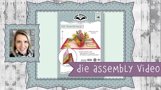 Karen Burniston Die Set Flower Pot Assembly