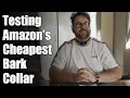 Testing Amazons cheapest Anti Bark Collar